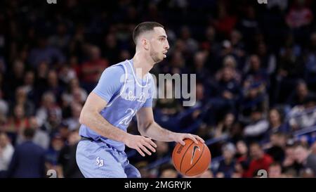 San Diego forward Jared Rodriguez passes the ball during the second