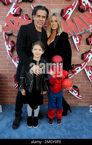 Edwin Arroyave, Teddi Mellencamp, Slate Arroyave and Cruz Arroyave at