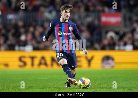 Pablo Martin Gavira Gavi of FC Barcelona Stock Photo