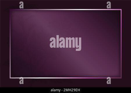 Elegant gold frame on floral pattern background vector Stock Vector
