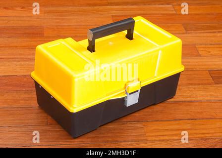 Empty Plastic Tool Organiser Box Isolated Stock Photo 303022481