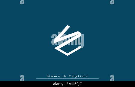 Alphabet letters Initials Monogram logo VC ,CV Stock Vector