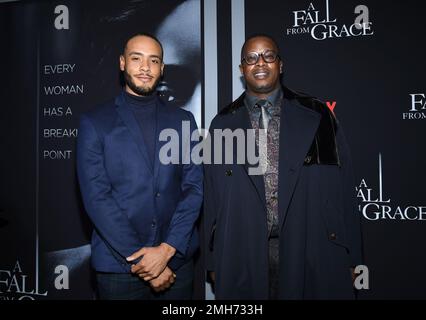 Mark E. Swinton attends Tyler Perry's A Fall From Grace New York