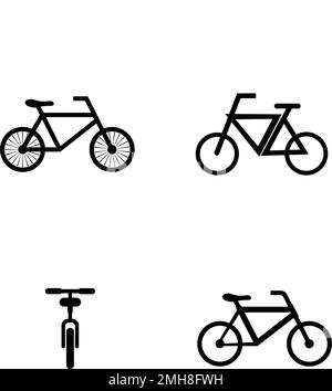 Bicycle logo vector ilustration template Stock Vector