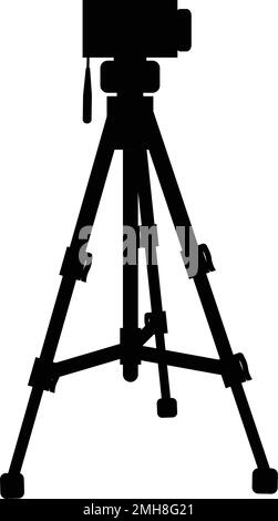 tripod logo stock illustration design Stock Vector