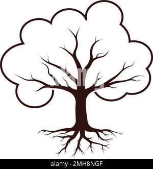 tree logo stock vektor template Stock Vector Image & Art - Alamy