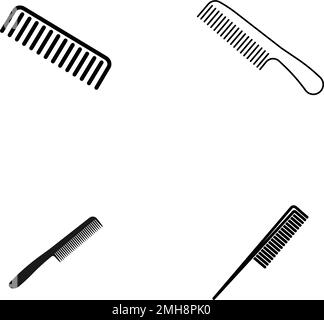 comb icon vektor illustration design Stock Vector