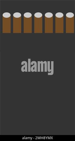cigarette logo stock illustration design Stock Vector