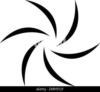 wind logo stock illustration design Stock Vector