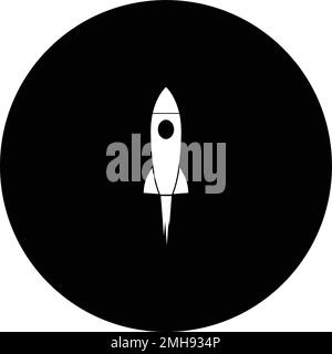 Rocket icon  ilustration logo vector icon template Stock Vector