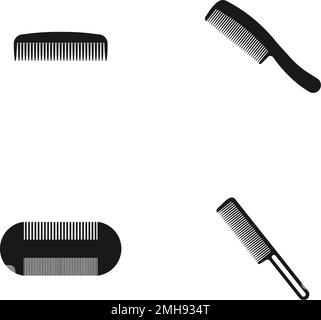 comb icon vektor illustration design Stock Vector