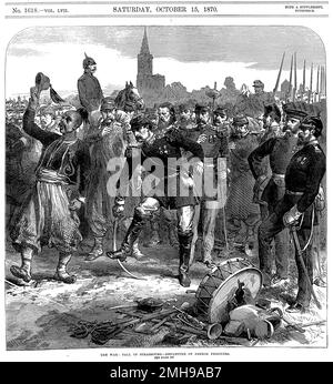 The Franco-Prussian War: Fall of Strasbourg - Departure of