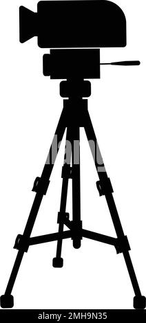 tripod logo stock illustration design Stock Vector