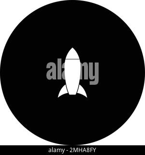 Rocket icon  ilustration logo vector icon template Stock Vector