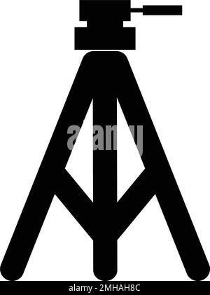 tripod logo stock illustration design Stock Vector