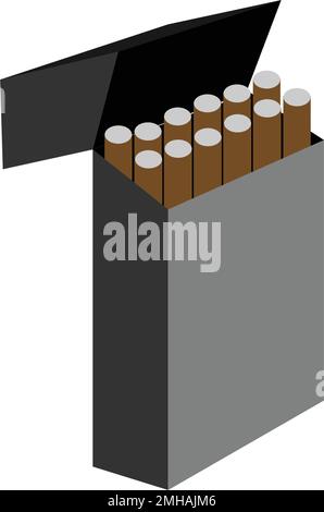 cigarette logo stock illustration design Stock Vector