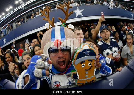 Dec 15, 2019: Dallas fans celebrate in the fourth quarter during an NFL  game between the