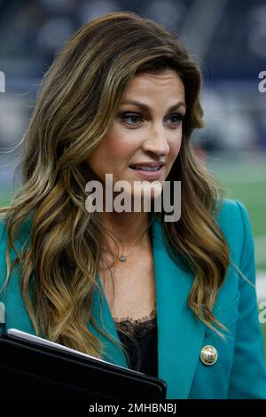 ARLINGTON, TX - DECEMBER 24: FOX sideline reporter Erin Andrews