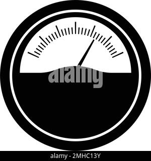 electrical measuring instruments logo illustration design Stock Vector