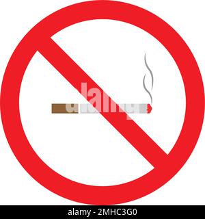 cigarette logo stock illustration design Stock Vector