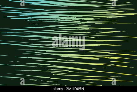 Wood Grunge Background With Green Color Stock Vector