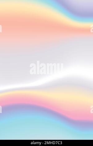 Abstract colorful iridescent background template vector Stock Vector