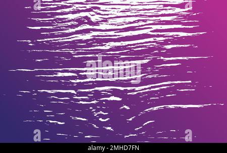 Wood Grunge Vector Background With Purple Color Stock Vector