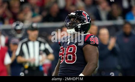 Houston Texans defensive end D.J. Reader (98) on the field during an NFL  football game against the Los Angeles Chargers, Sunday, September 22, 2019  in Carson, Calif. The Texans defeated the Chargers