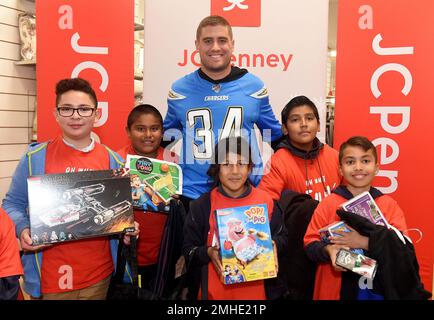 Photos: Derek Watt Teams Up with JCPenney to Spread Holiday Cheer