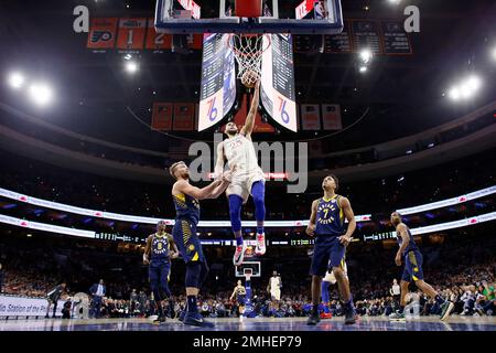 Houston Rockets' Garrison Mathews plays during an NBA basketball game,  Monday, Jan. 3, 2022, in Philadelphia. (AP Photo/Matt Slocum Stock Photo -  Alamy