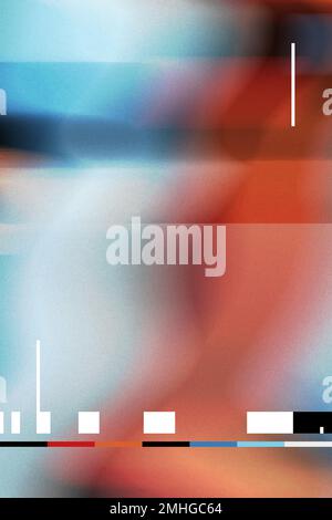 Colorful glitch effect distortion background vector Stock Vector