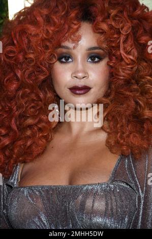 Singer Jillian Hervey arrives at The Lincoln Center Corporate Fund