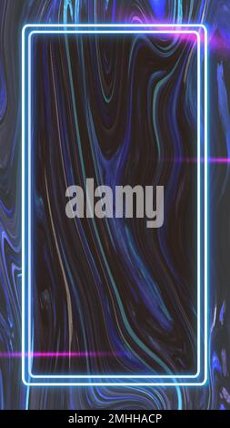 Rectangle frame on abstract background vector Stock Vector