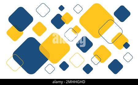 Abstract pattern background with geometric squares elements. Eps10 vector. Stock Vector