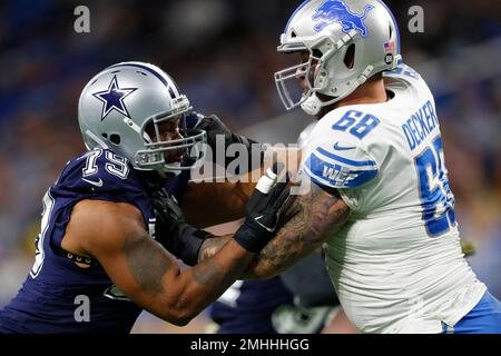 Dallas Cowboys defensive end Michael Bennett (79) rushes in