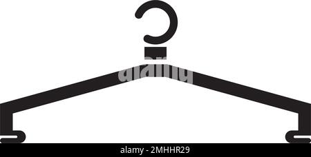 hanger accessory clothing vector illustration line and fill icon Stock  Vector Image & Art - Alamy