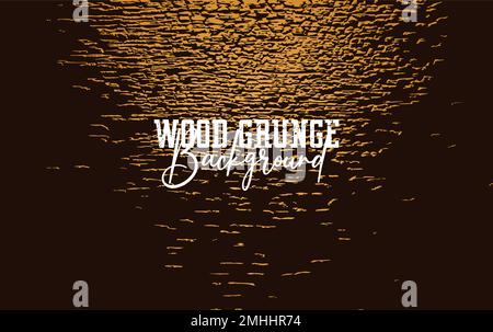 Wood Texture Grunge Vector. Wood Background Stock Vector