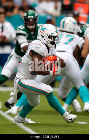 September 15, 2019: Mark Walton #22 of Miami before the NFL