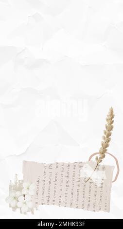 Paper texture wallpaper background vector Stock Vector