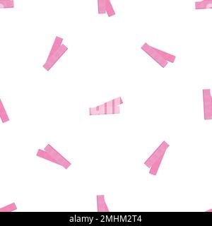 Fruit gum sticks pattern seamless vector Stock Vector