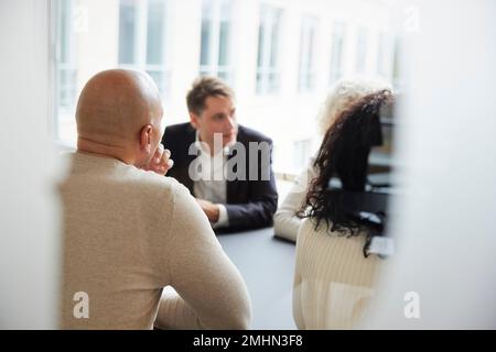 Business people having meeting in office Stock Photo