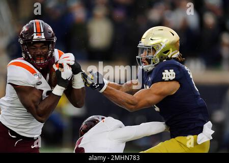 Virginia Tech's Divine Deablo With A Divine Scoop & Score vs. Notre Dame -  Stadium