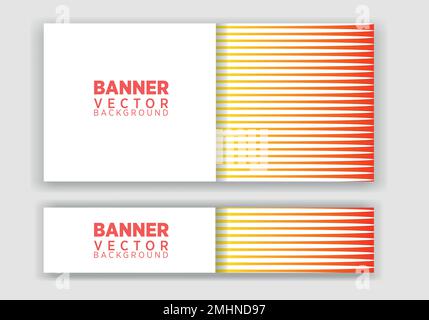 Abstract banner design web template vector Set, header web banner. Modern banner social media set for website design, Social Media Cover ads banner, f Stock Vector