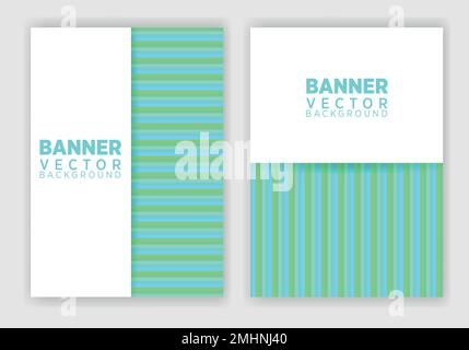 Modern banner design web template Set. Vector poster or banner design. Colorful vector design with photo space Stock Vector