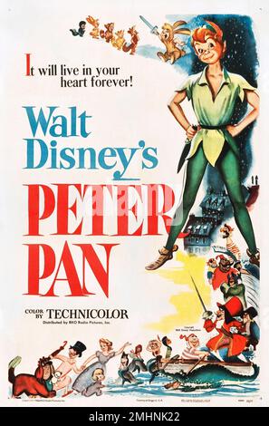 PETER PAN (1953), directed by WILFRED JACKSON and HAMILTON LUKE. Credit: WALT DISNEY PRODUCTIONS / Album Stock Photo
