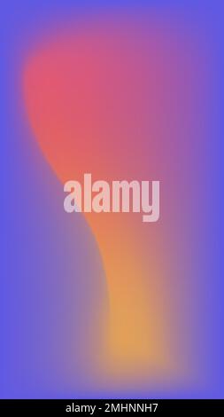 Gradient blur abstract phone wallpaper vector Stock Vector