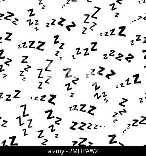 Sleep, bed time seamless pattern. Zzz, dream time kids background. Hand  drawn sketch doodle style. Alarm, pillow, zzz element. Vector illustration  Stock Vector Image & Art - Alamy