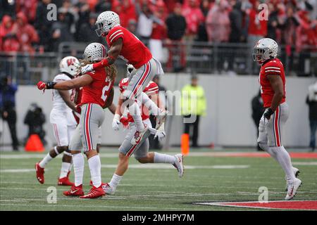 Florida defensive lineman Jonathan Greenard runs a drill at the NFL  football scouting combine in Indianapolis, Saturday, Feb. 29, 2020. (AP  Photo/Charlie Neibergall Stock Photo - Alamy