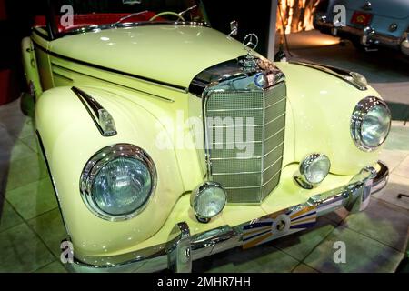 Amman, Jordan, December 07, 2018 : Mercedes-Benz Sc Roadster 1956 at the exhibition in the King Abdullah II car museum Stock Photo
