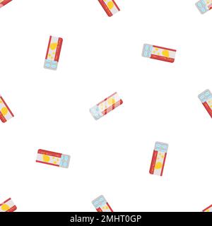 Bubble gum pattern seamless vector Stock Vector